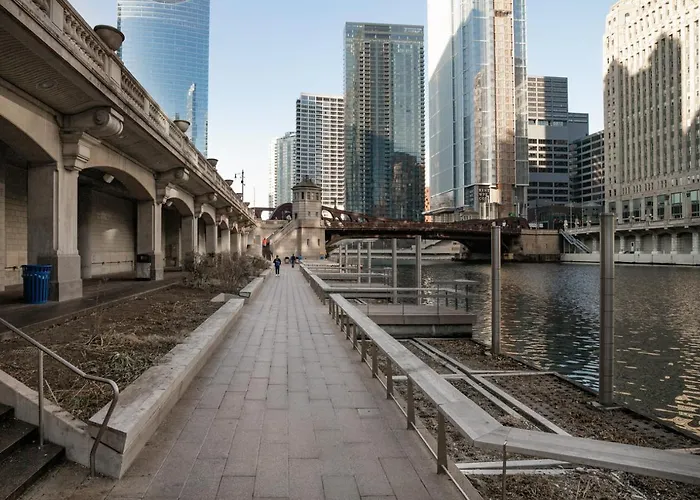 Loop 1br W Roof Gym Lounge Nr Riverwalk Chi-913 *